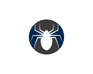 Spider logo template