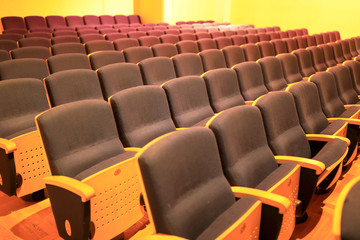 Naklejka premium Rows of seats