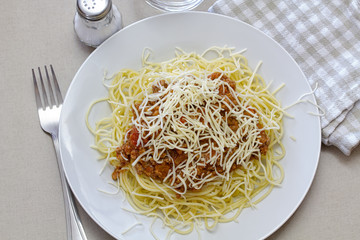 spaghetti bolognese