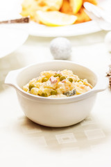 Traditional potato salad