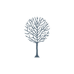 bald tree sign symbol