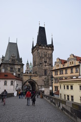Naklejka na ściany i meble Prague, République Tchèque