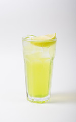 Alcohol cocktail drink on a white background