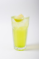 Alcohol cocktail drink on a white background