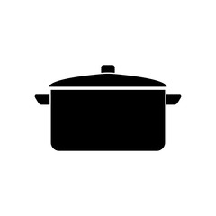 Pot icon vector