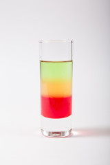 Alcohol glass shot