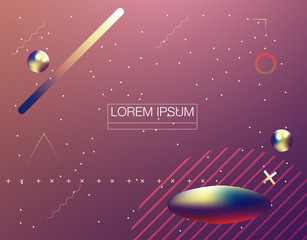 Naklejka premium Liquid color background design. Fluid gradient shapes composition
