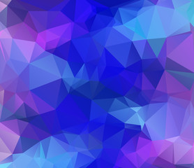 abstract triangular background texture, low poly style full color spectrum rainbow