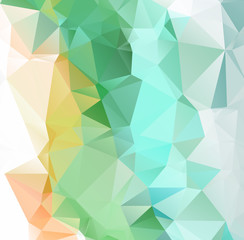 abstract triangular background texture, low poly style full color spectrum rainbow