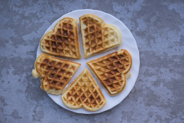 waffle heart