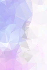 Naklejka premium abstract triangular background texture, low poly style full color spectrum rainbow