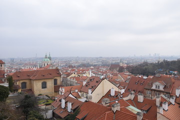 Naklejka na ściany i meble Prague, République Tchèque