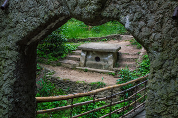 The dolmen resort on the South of Russia in Sochi