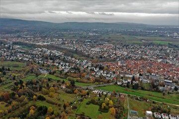 Fototapeta na wymiar Oberursel Luftbilder