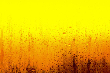 Texture of natural water condensation