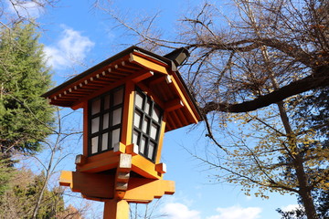 紅葉豊かな新倉山浅間公園