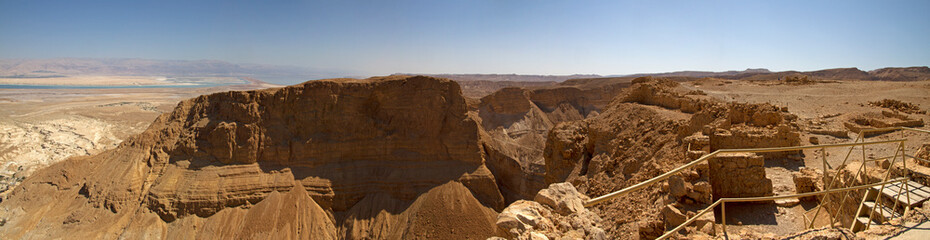 Fototapeta na wymiar Israele, Sito Archeologico di Masada