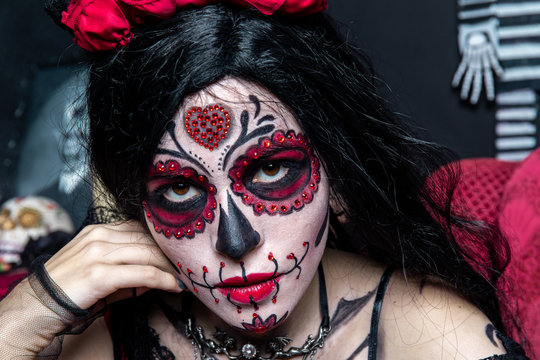 recreation of the Mexican Day of the Dead