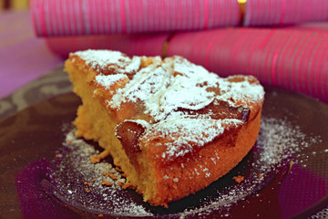 Slice of Sweet Apple Pie