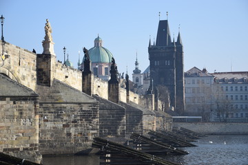 Naklejka premium Prague, République Tchèque