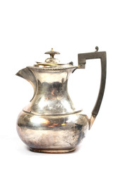 Kettle Teapot Vintage On White Background