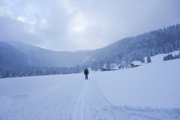 Langl&auml;ufer im Schwarzwald