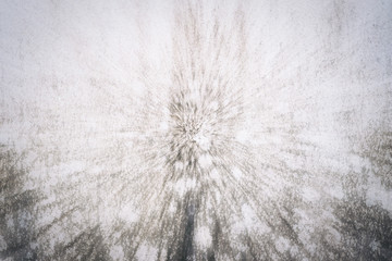 Movement of the camera on the old wall.