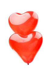balloons heart isolated