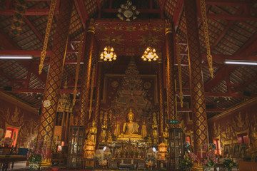 Obraz premium interior of church in bangkok thailand