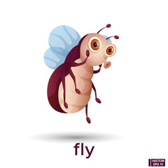 cartoon character fly.