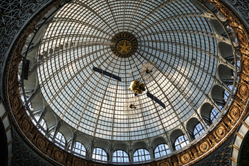 glass  cupola ceiling