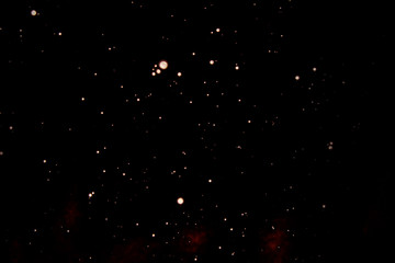 galaxy in space. painted background