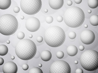 Golf balls background