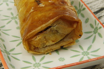 Feuilleté aux olives