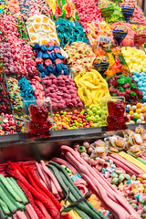 colorful candy in the market