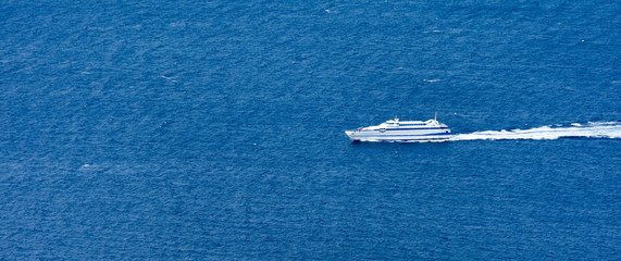 Passegers ferry sailing