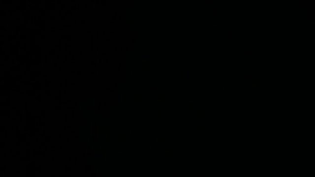 White nowflakes floating in the air on a black background.Ideal for making video effects