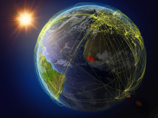 Guinea on Earth with network