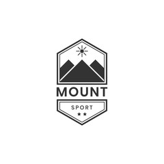 Mountain sport logo design inspiration