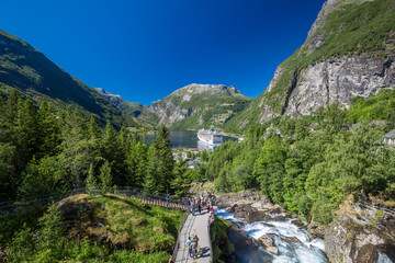 Geiranger Fjord in Norwegen