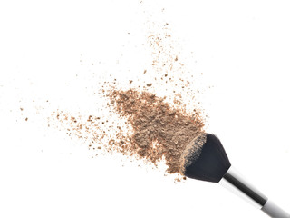  brush with foundation powder