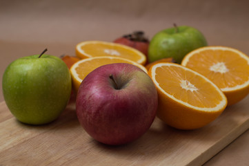 apples and oranges