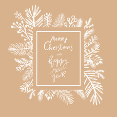 Obraz premium Christmas card183