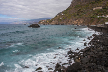 Fototapeta na wymiar Roque de las Aguas (San Juan de la Rambla), Tenerife
