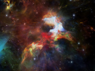 Fototapeta na wymiar Realms of Nebula