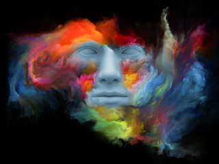 Obraz na płótnie Canvas Energy of Painted Dream