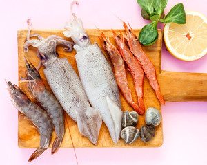 Fresh fish and other seafood