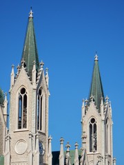 Castelpetroso - Campanili del Santuario dell'Addolorata