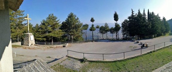 Castelpetroso - Foto panoramica dalla Cappella delle Apparizioni