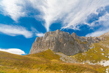 Mountain day autumn